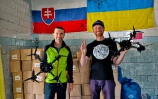 DRUHÁ LETKA DRONOV PRE UKRAJINU. Pomôžme 57., 128. a prezidentskej brigáde